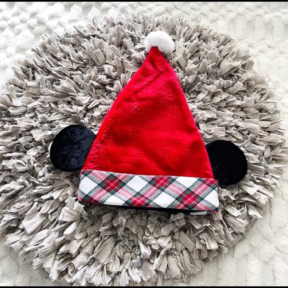 Disney Parks Mickey Santa Hat